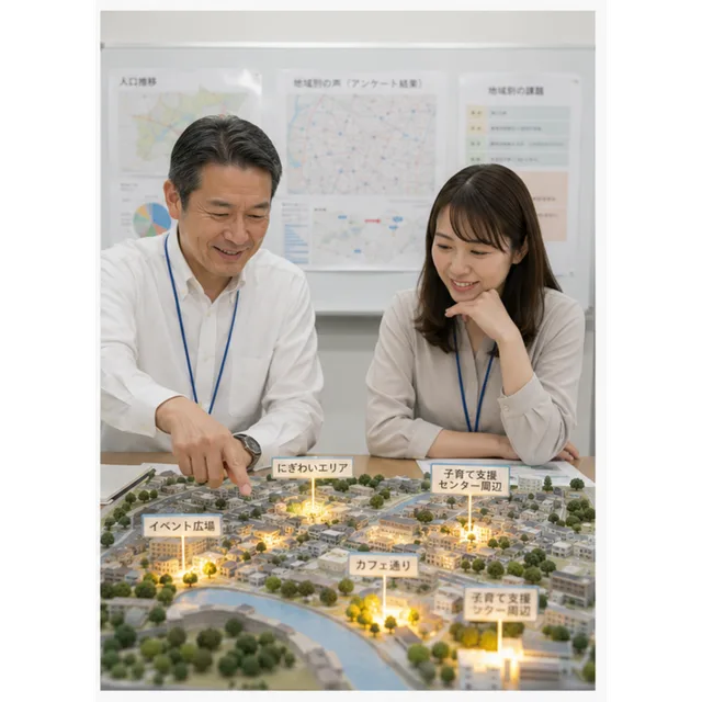 声にならない悩みが、地図のうえに集まってくる